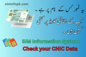 CNIC data